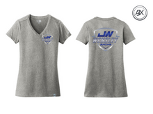 Load image into Gallery viewer, Woman&#39;s Wensley Racing New Era V-Neck
