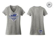 Load image into Gallery viewer, Woman&#39;s Wensley Racing New Era V-Neck
