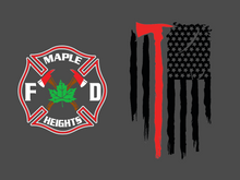 Load image into Gallery viewer, MHFD Flag &amp; Ax Tee
