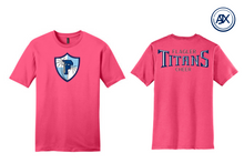 Load image into Gallery viewer, Pink Cares Flagler Cheer Logo Tee

