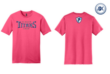 Load image into Gallery viewer, Youth Pink Cares Flagler Cheer Logo Tee
