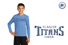Load image into Gallery viewer, Youth Titans Performance Long Sleeve Cheer Tee
