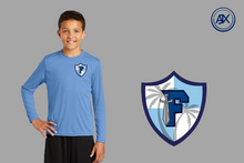 Load image into Gallery viewer, Youth Titans Performance Long Sleeve Cheer Tee
