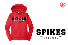 Load image into Gallery viewer, Youth Spikes Performance Hoodie
